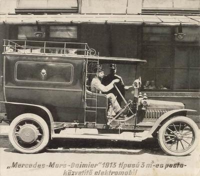 Mercedes-Mars-Daimler elektromobil, 1913 Postamúzeum