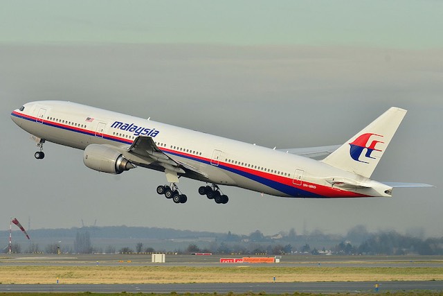 A Malaysia Airlines 370-es járata. kép: wikipedia