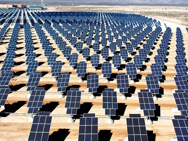naperőmű napenergia sivatag