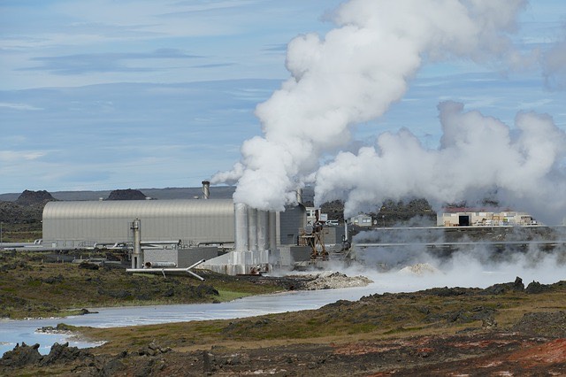 Geotermikus erőmű Izlandon