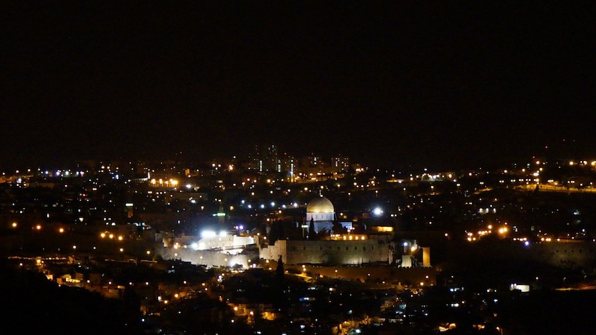 Jeruzsálem éjjel